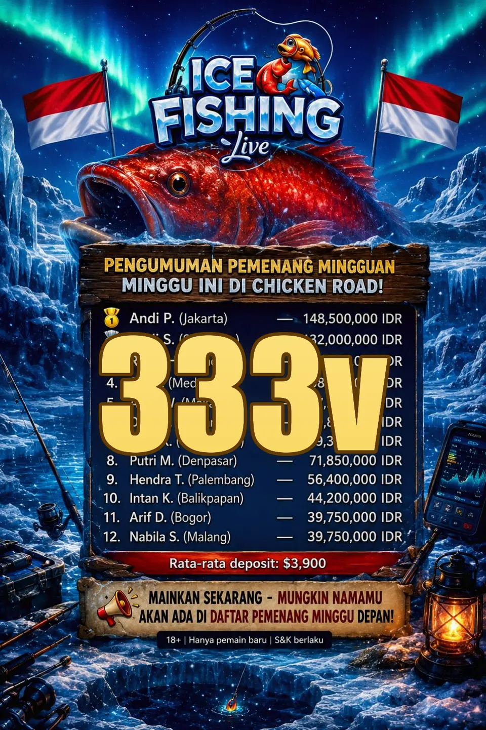 333v Masuk