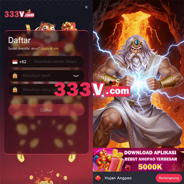 333v Masuk - 333v Resmi